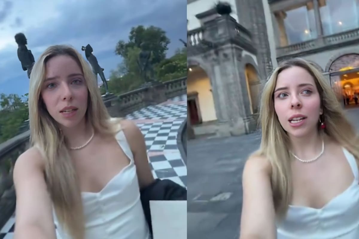 Una influencer presumió que celebrará su boda en el Castillo de Chapultepec por un millón de pesos pero el INAH la desmintió y ella reaccionó con burla