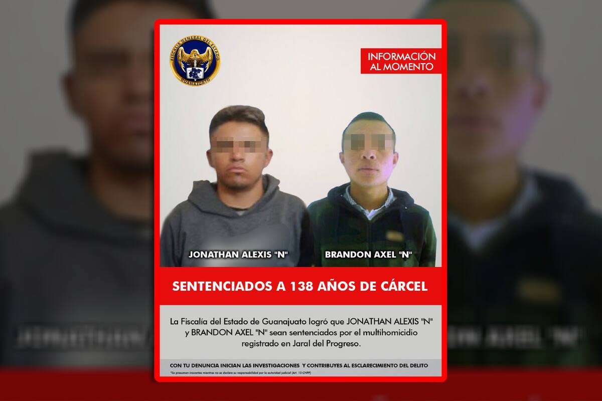 Sentencian a 138 años de prisión a responsables de multihomicidio en velorio de Guanajuato