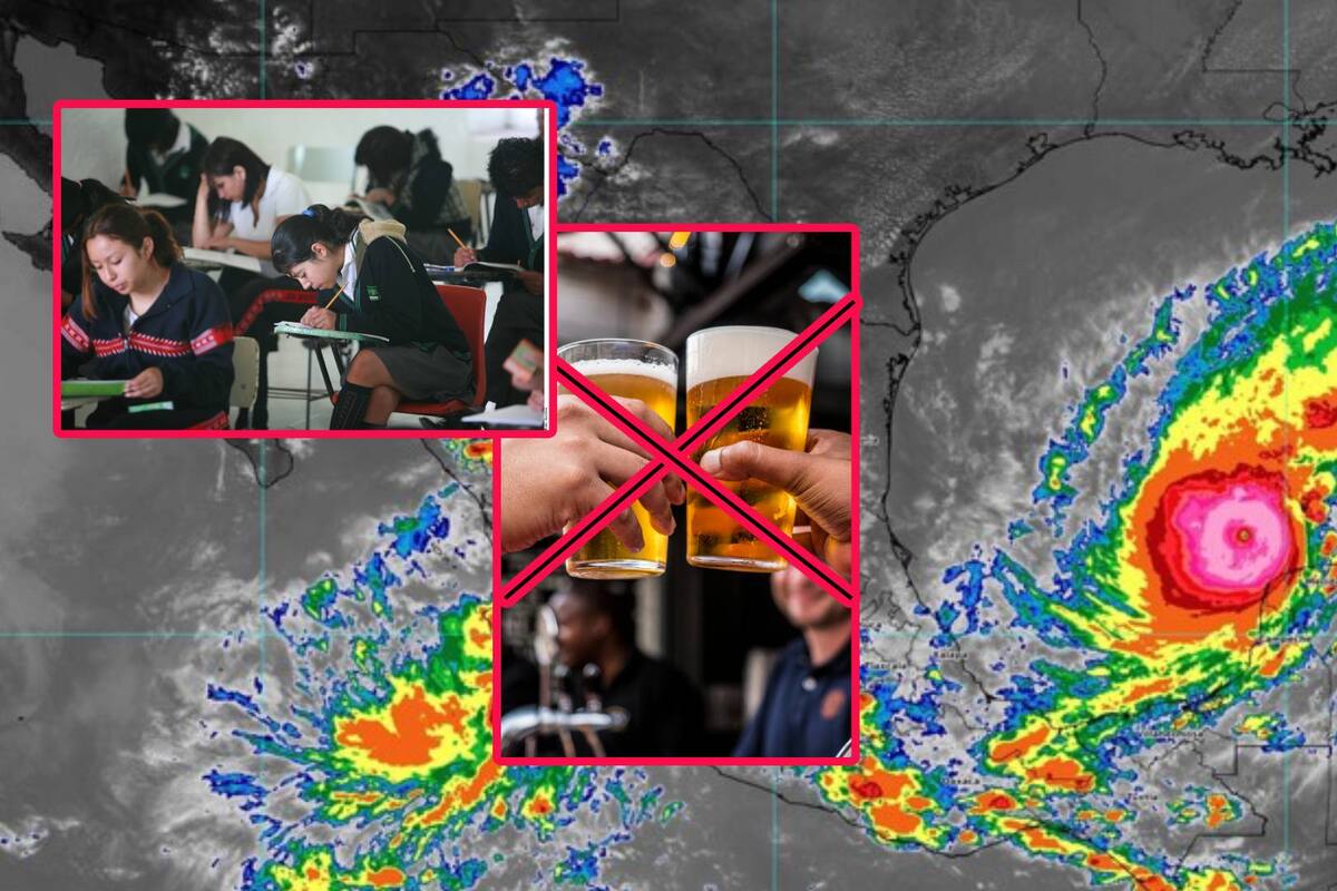 Huracán Milton: Anuncian en Quintana Roo suspensión de clases en estos cinco municipios y activación de la ley seca