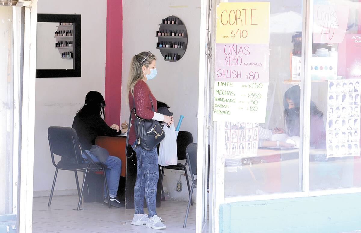 Salones de belleza y peluquerías tuvieron que cerrar, debido a que Hermosillo se encuentra en Riesgo Máximo, de acuerdo con el Mapa Sonora Anticipa.