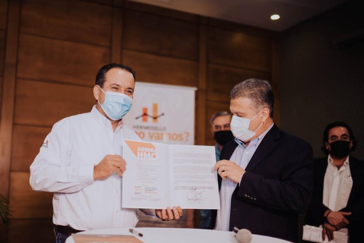 Elecciones 2021: Firma Compromiso “Toño” Astiazarán con Hermosillo ¿Cómo Vamos? para propuestas ciudadanas