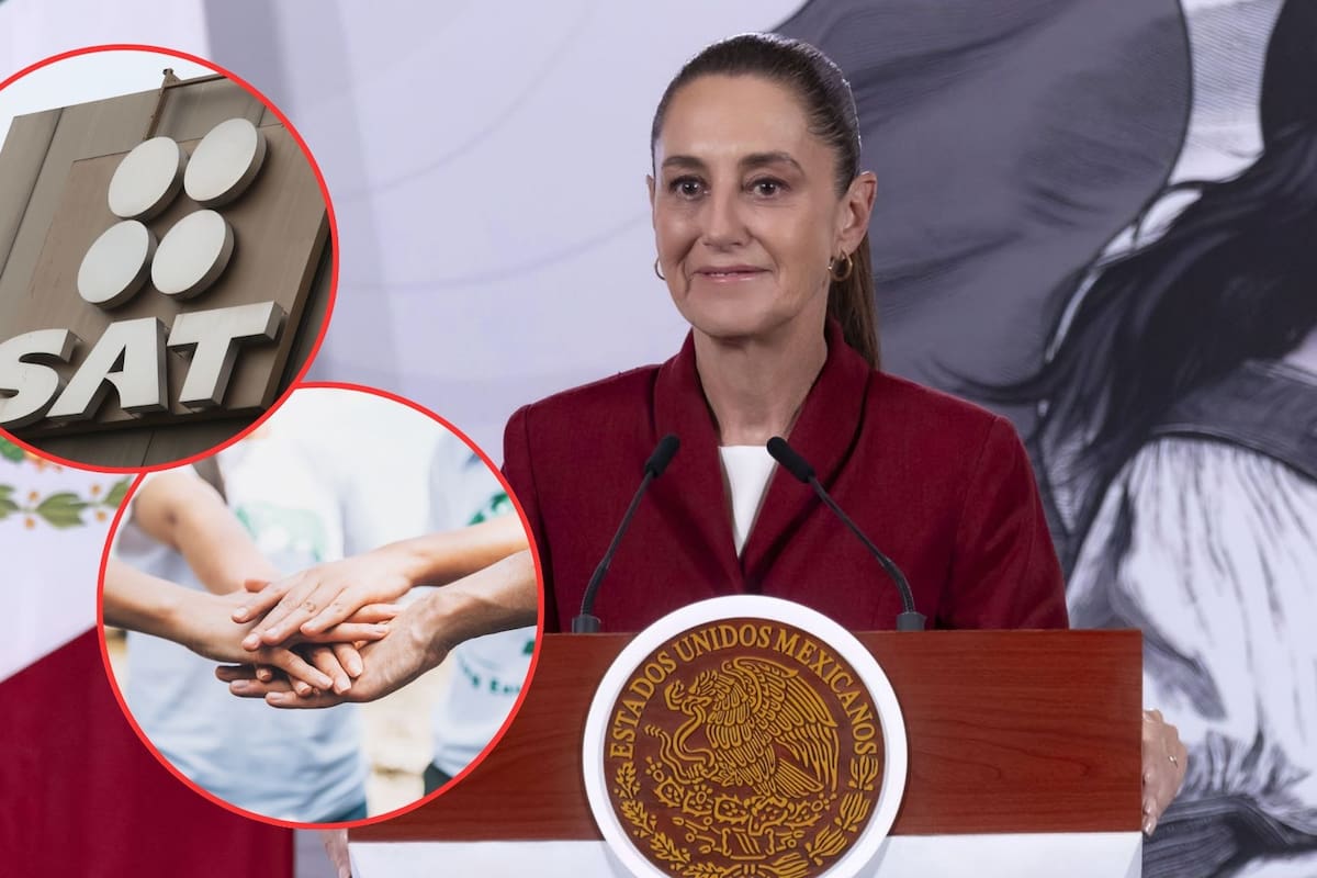 Claudia Sheinbaum niega que la revocación de permisos a 336 organizaciones civiles tenga fines políticos: afirma que es una medida técnica autónoma del SAT