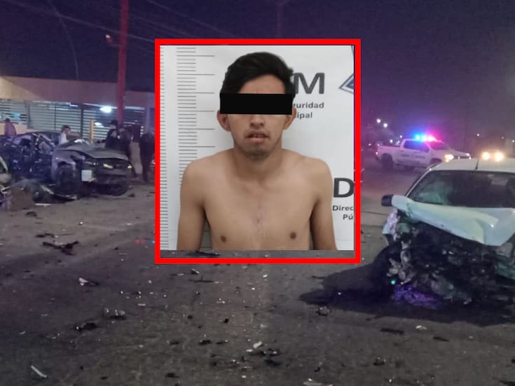 Conductor quedo detenido tras presuntamente provocar un accidente vehicular donde murió una persona