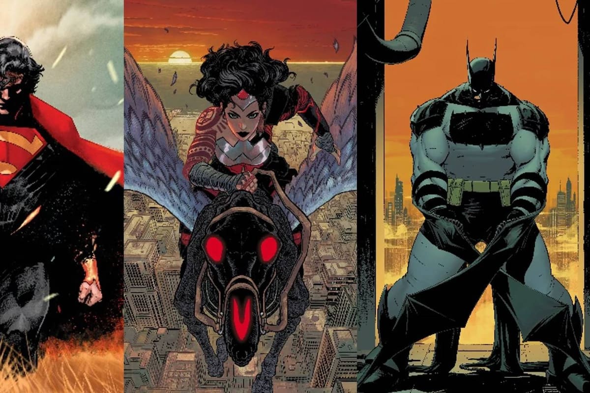 DC Comics presenta nuevas versiones de Batman, Superman y Wonder Woman