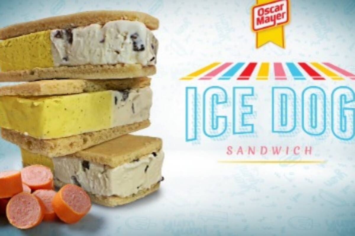 Anuncian el Ice Dog Sandwich, un helado con sabor a hot dog