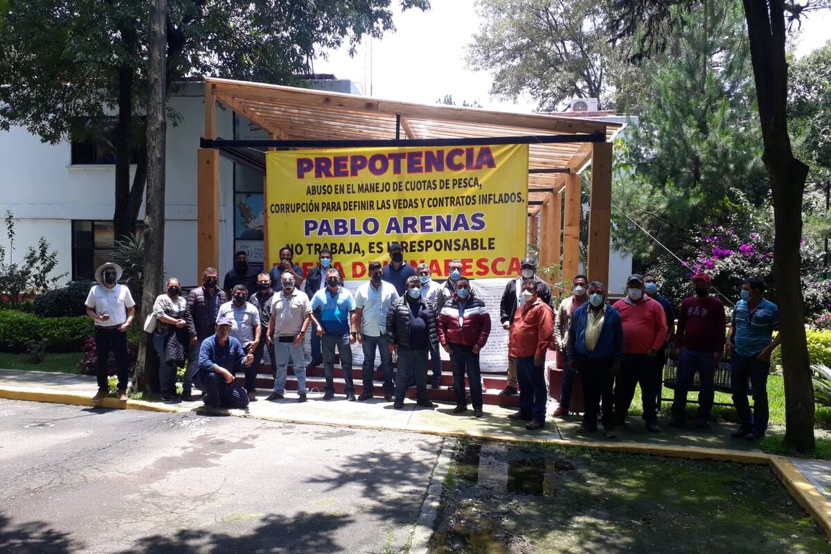 Pescadores ribereños se manifiestan en contra del embargo camaronero