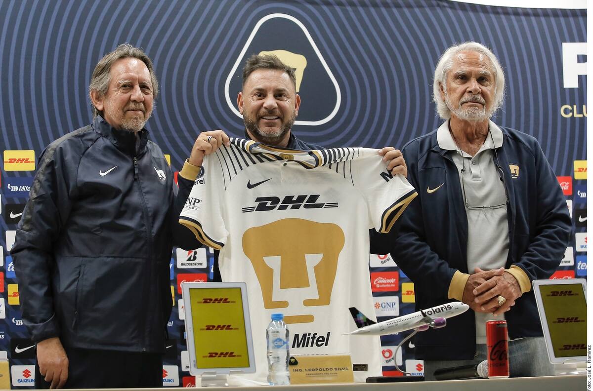 Antonio 'Turco' Mohamed era presentado como nuevo entrenador de los Pumas de la UNAM. Foto: ARCHIVO GH