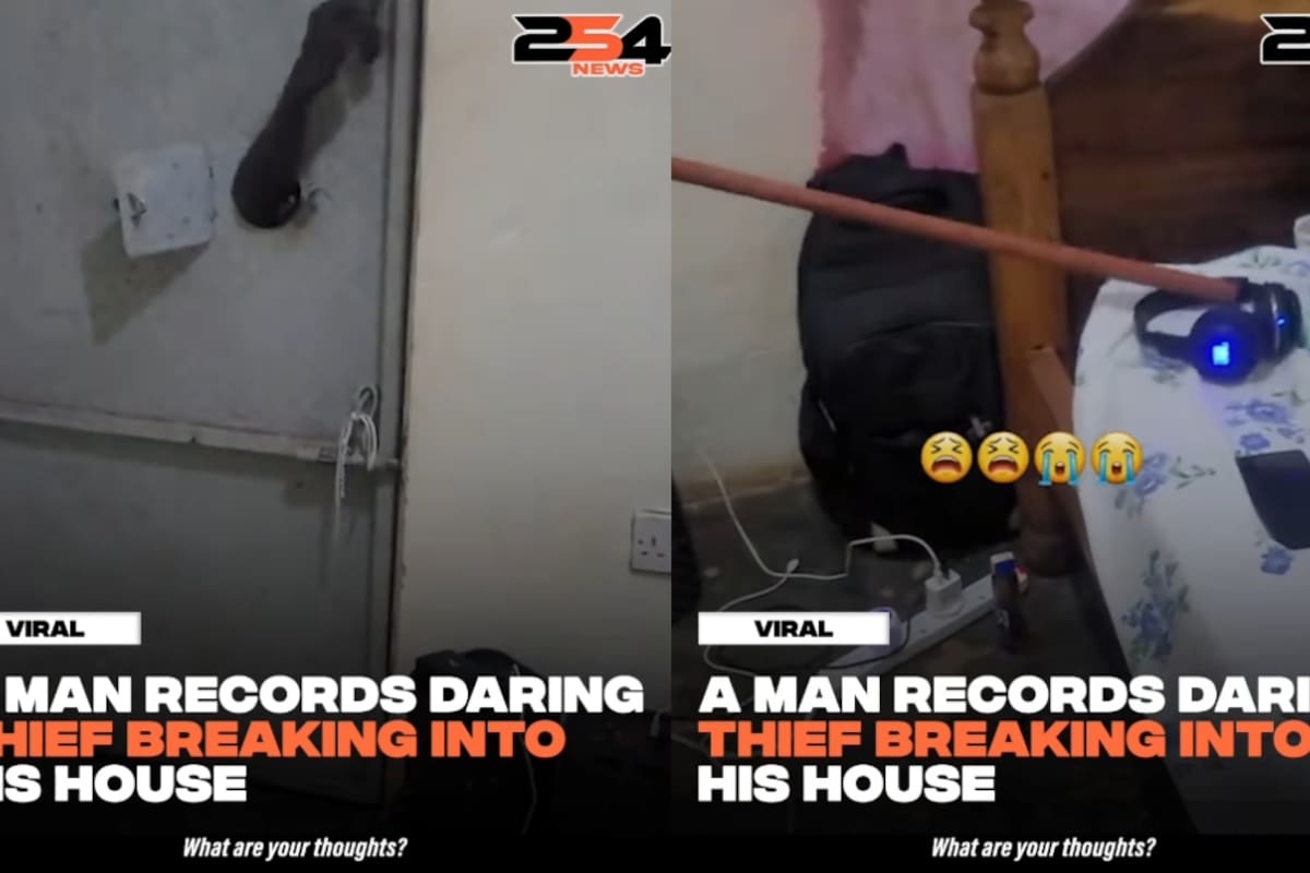 “En lugar de grabarlo, debería detenerlo”: hombre capta el momento exacto en que intentaban asaltarlo en su propia casa