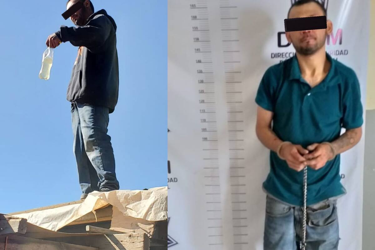 Golpea a su madre y amenaza con quemar su casa