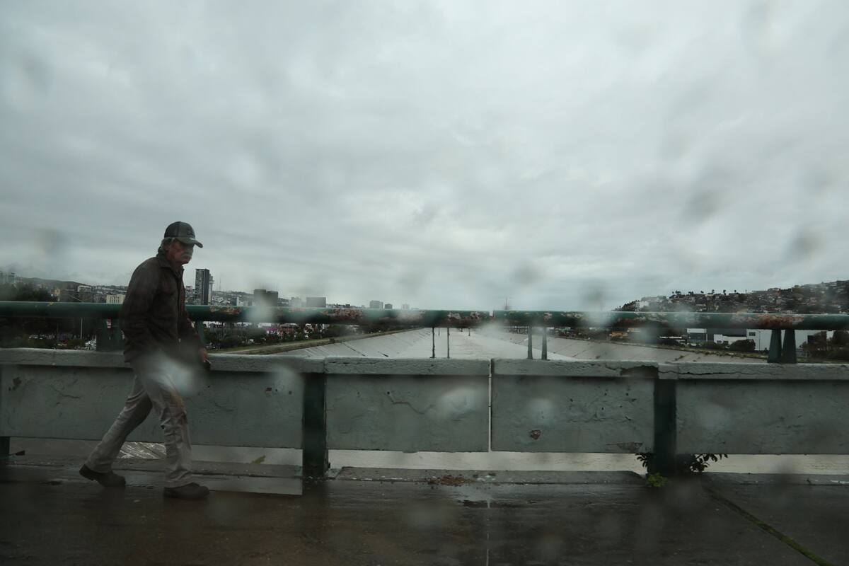 Lluvias en Tijuana: Cesarán precipitaciones en el día, pero regresarán por la noche