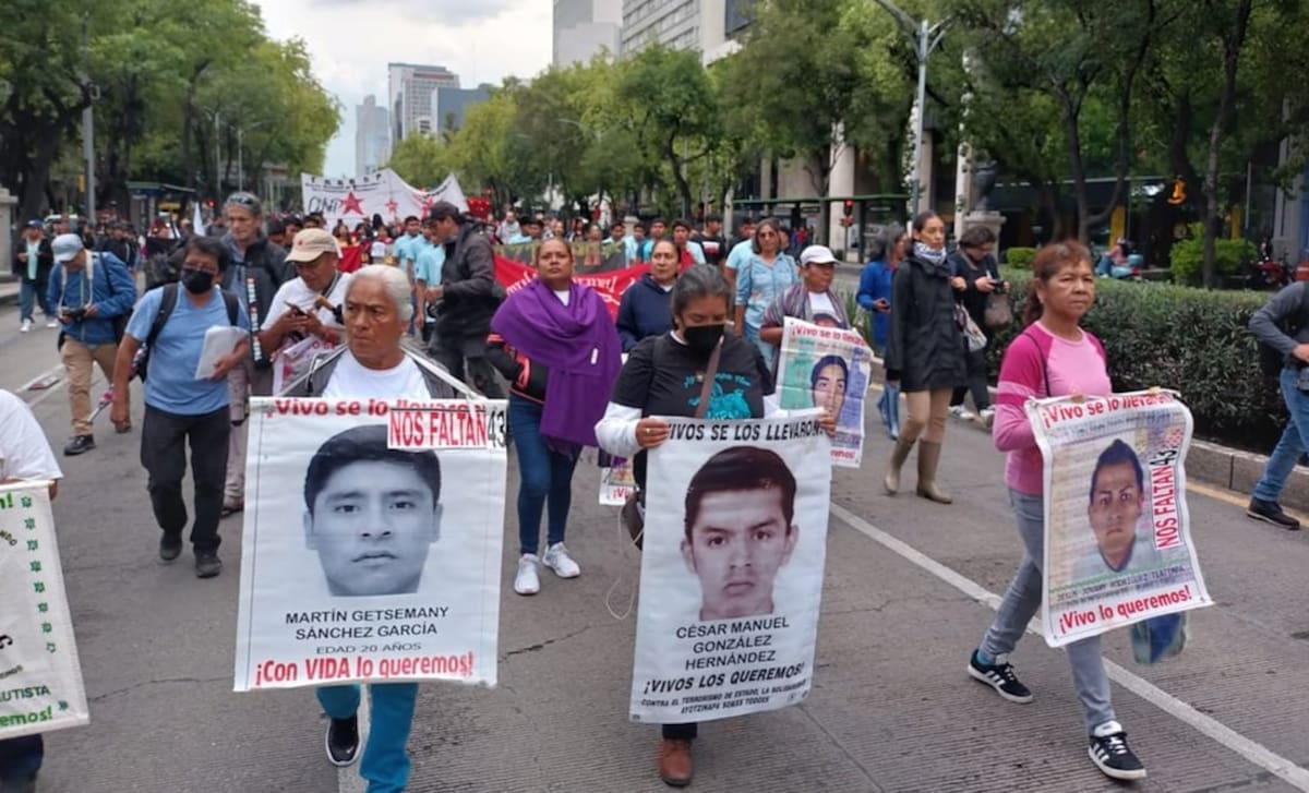 Los 43 normalistas de Ayotzinapa en CDMX: calendario de actividades, cierre de calles y alternativas viales