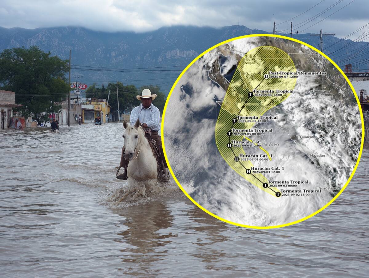 Huracán Lorena.