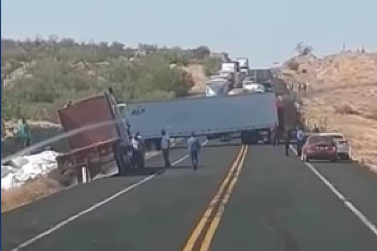 Autoridades confirman agresión armada a conductores de tráilers en tramo Sonoyta-Caborca; prestaron apoyo