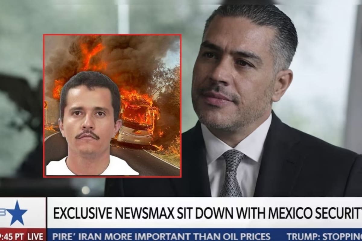 Omar García Harfuch concedió una entrevista a medio estadounidense para explicar el operativo militar que terminó con “El Mencho” y reiteró la política de cero impunidad del gobierno mexicano