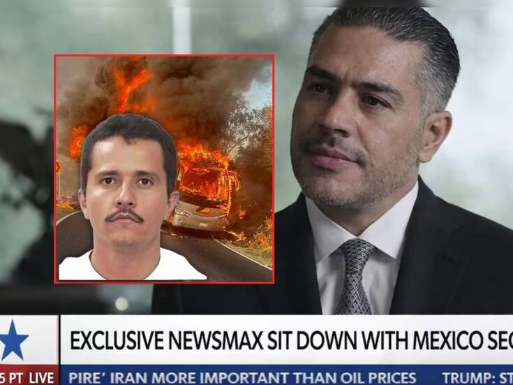 Omar García Harfuch concedió una entrevista a medio estadounidense para explicar el operativo militar que terminó con “El Mencho” y reiteró la política de cero impunidad del gobierno mexicano