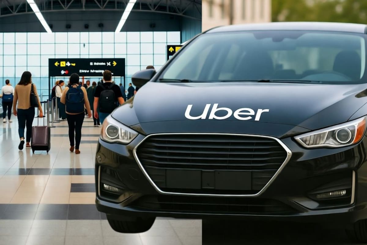 Guardia Nacional detiene a conductor de Uber en aeropuerto de Chihuahua pese a suspensión judicial vigente y recibe multa por más de 50 mil pesos
