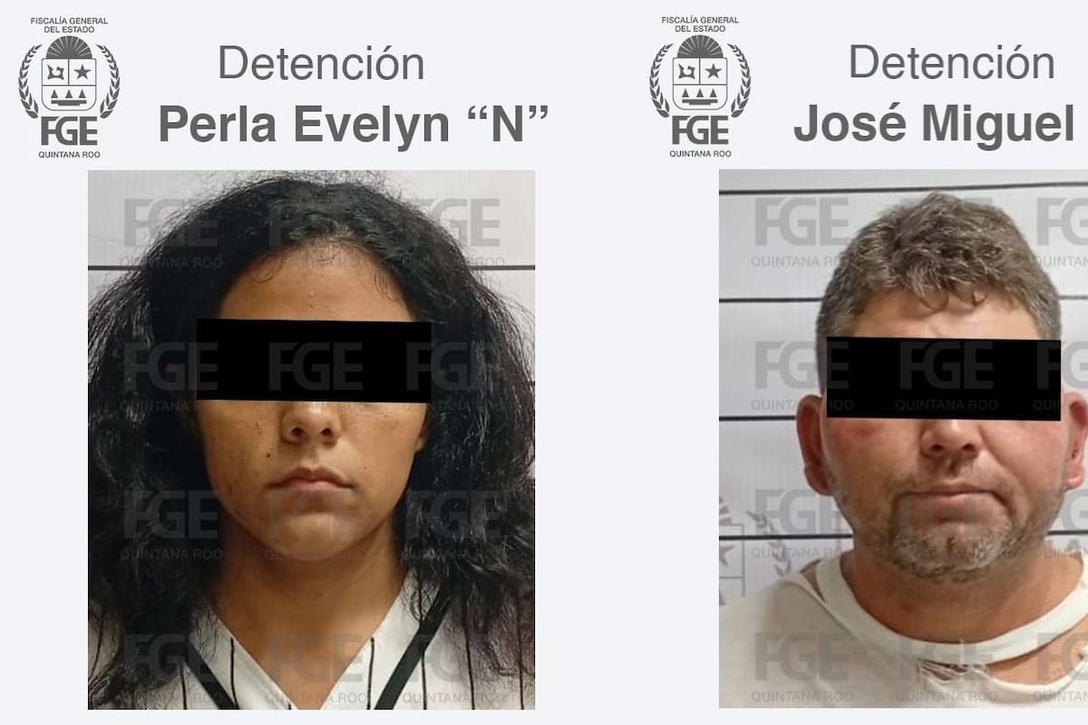 Detienen a pareja de Quintana Roo por maltrato y abuso a un menor de edad; no le daban comida y era quemado con cigarros