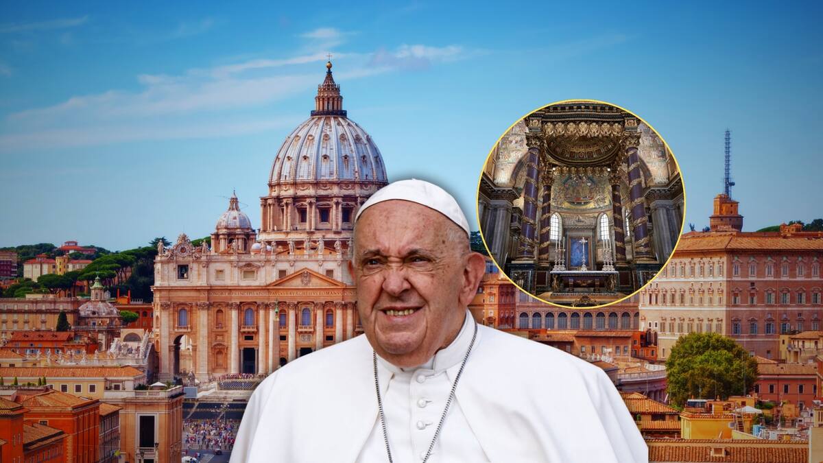 Papa Francisco pidió un funeral sencillo y eligió no ser enterrado en el Vaticano. Foto: Especial (Reuters y Canva)