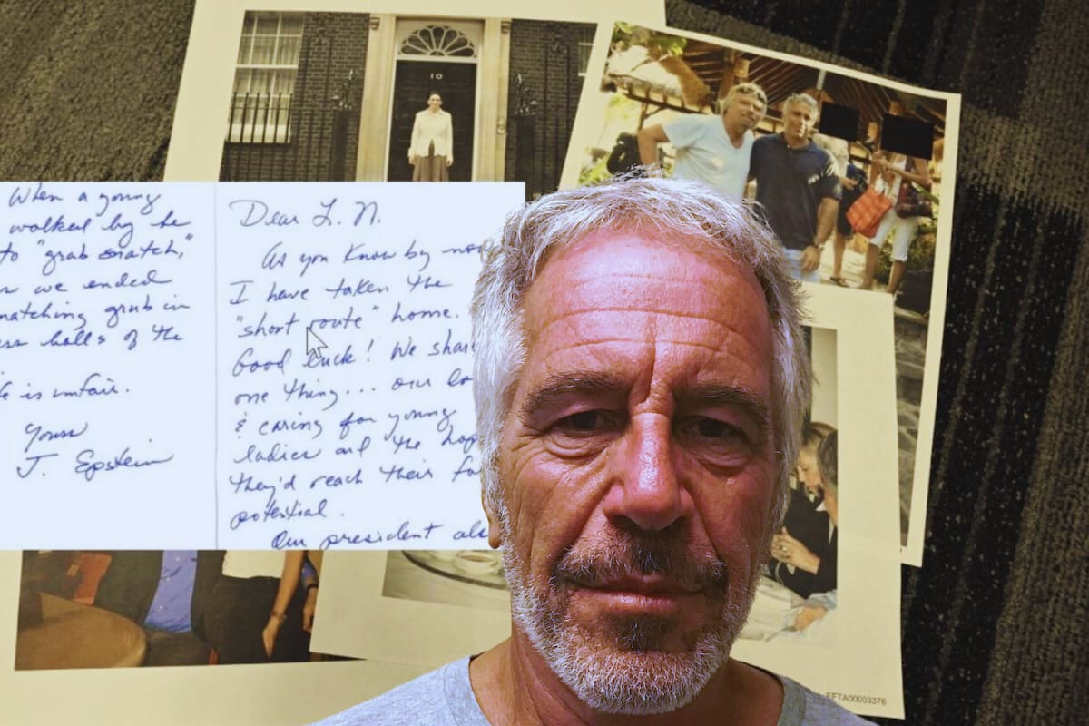 Esto es lo que dice la última carta que escribió Jeffrey Epstein días antes de morir; menciona a Trump y estaba dirigida a otro agresor sexual