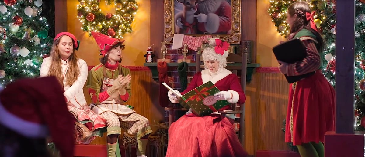 El Polo Norte hizo escala en SeaWorld… y trajo renos, nieve y mucha magia. | Foto: cortesía