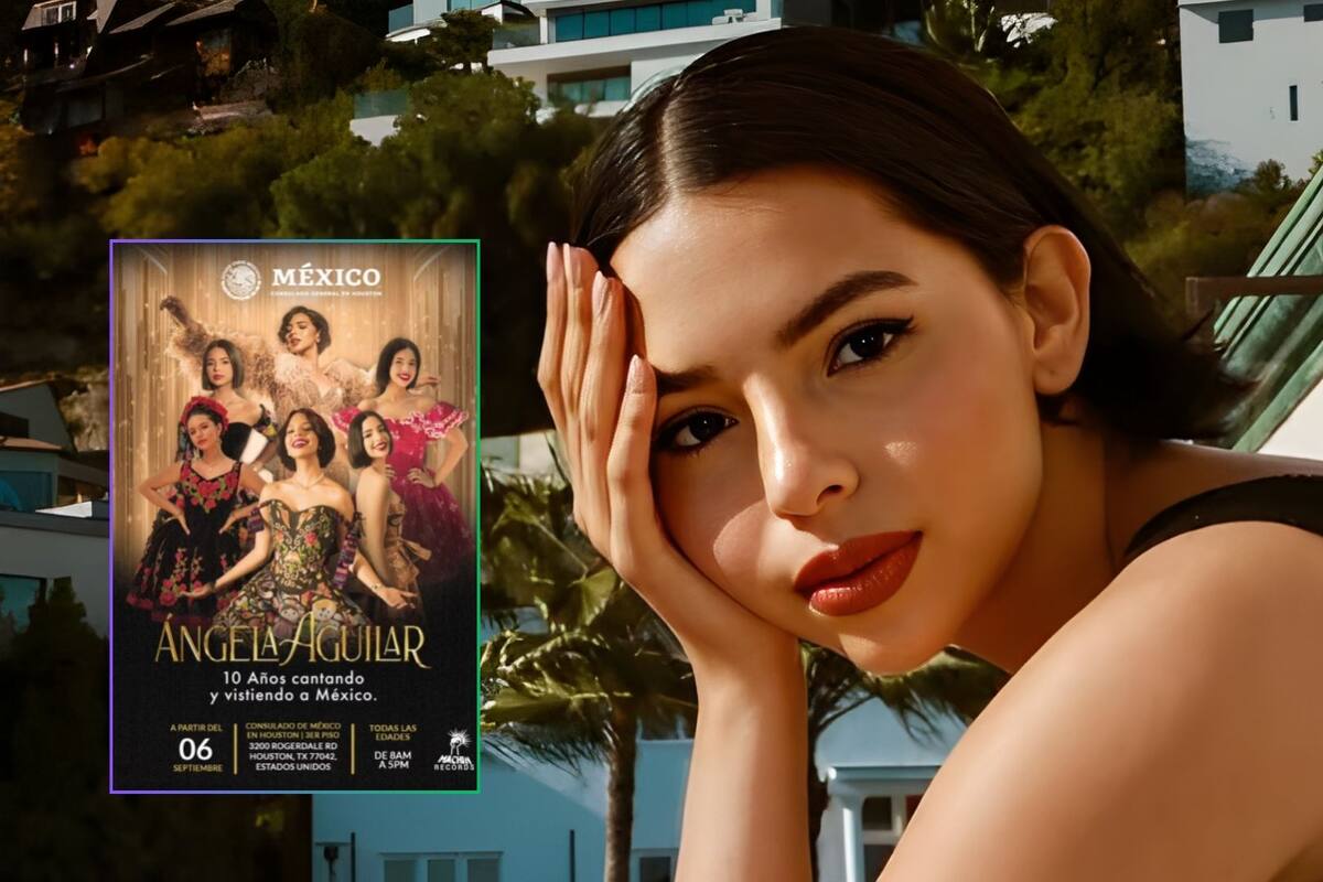 Presentarán exhibición de vestidos de Ángela Aguilar en Houston