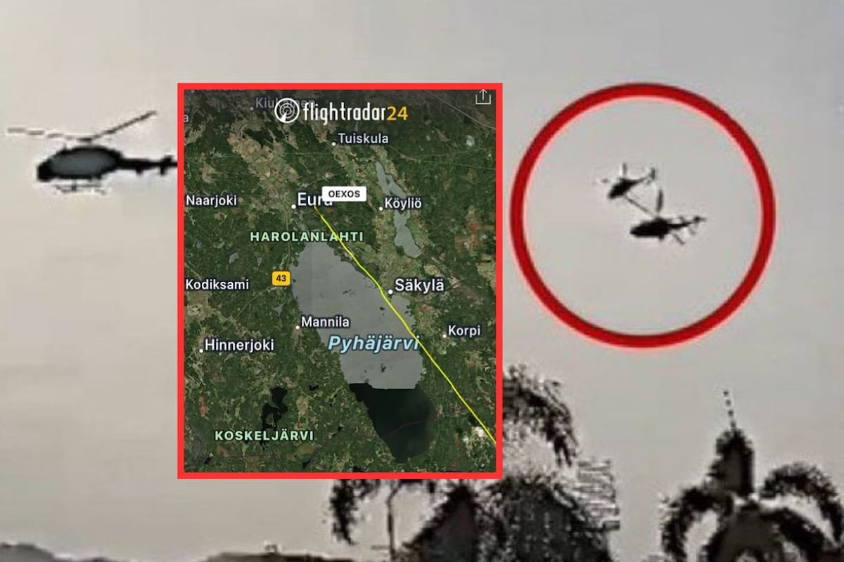 Cinco muertos tras colisión de helicópteros en Finlandia