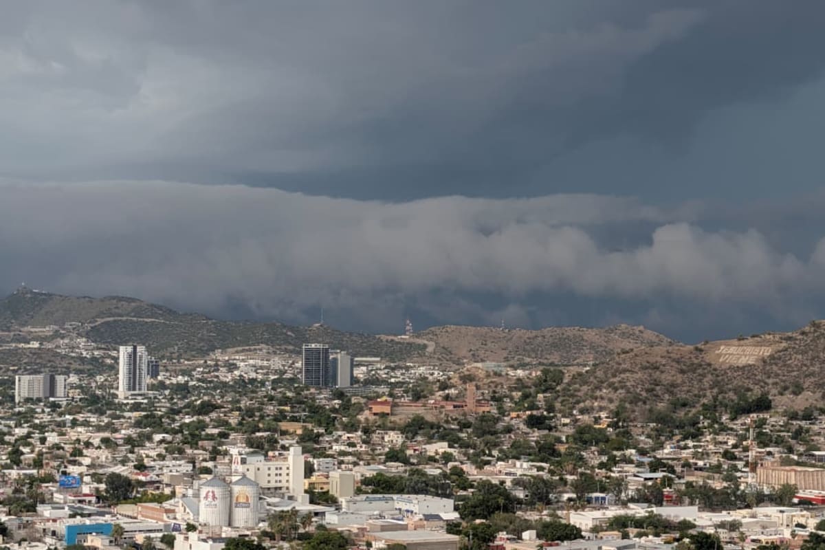 Qué pasó con las lluvias del lunes 14 de septiembre en Hermosillo y qué esperar del clima este martes 15 de septiembre en Sonora