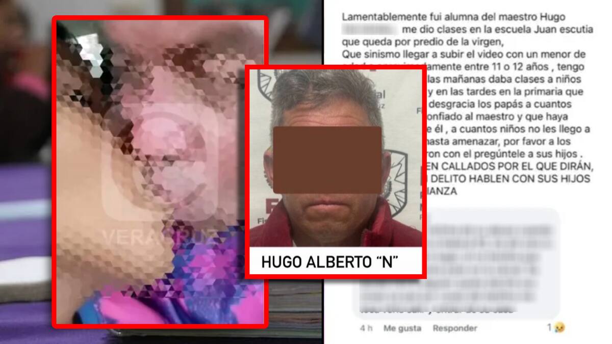 Maestro de Veracruz se grabó besando a un niño de primaria y lo subió a sus historias; lo despidieron dos años después cuando lo expusieron en Facebook