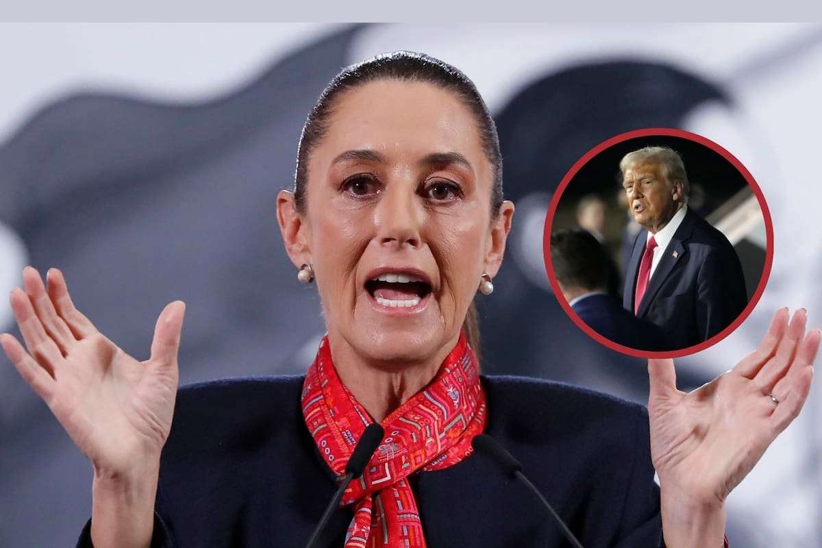 Claudia Sheinbaum envía mensaje a Trump: EU debe “hacer su parte” ante problema de narcotráfico