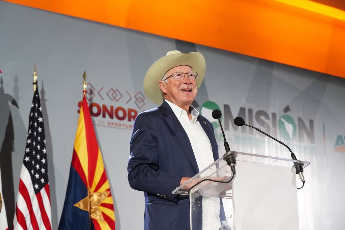 Ken Salazar, embajador de Estados Unidos en México. / Foto:  Sara Bojórquez