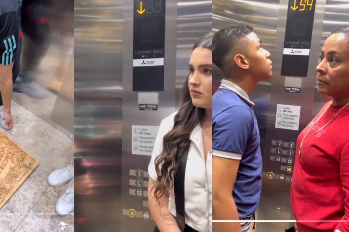 Escalofriante broma de jóvenes en un ascensor: simulan invocar un demonio usando una ouija