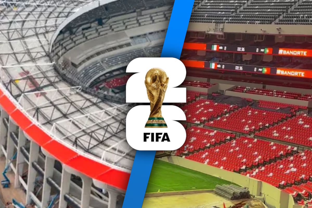 Así se ve el Estadio Azteca a dos semanas de su re-apertura