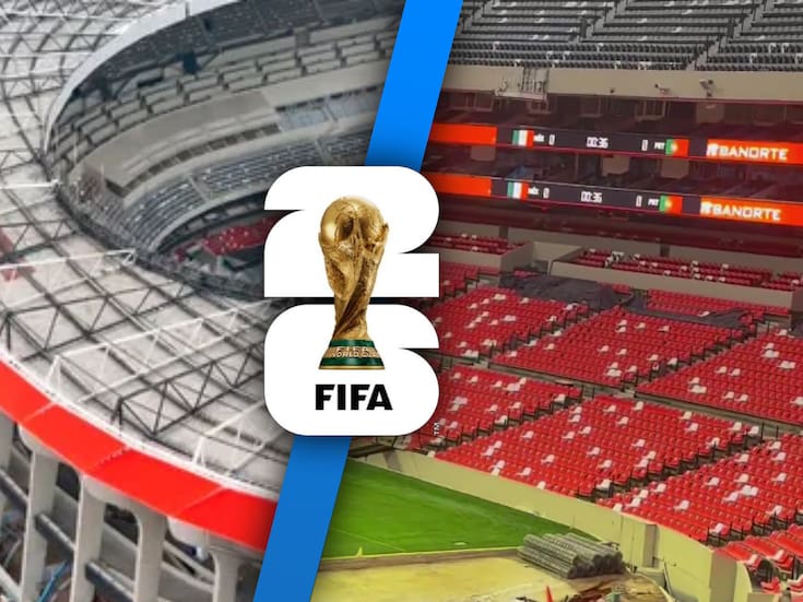 Así se ve el Estadio Azteca a dos semanas de su re-apertura