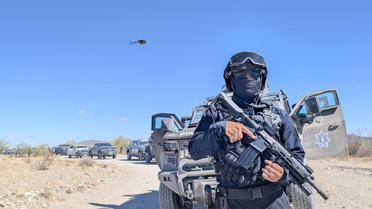 Elementos de seguridad. | Foto: Especial GH