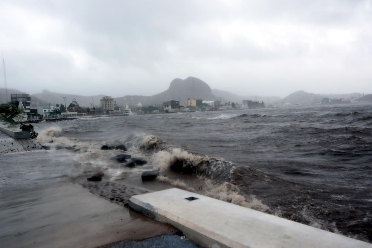 Fotografía de archivo del impacto de un huracán. | Banco digital GH