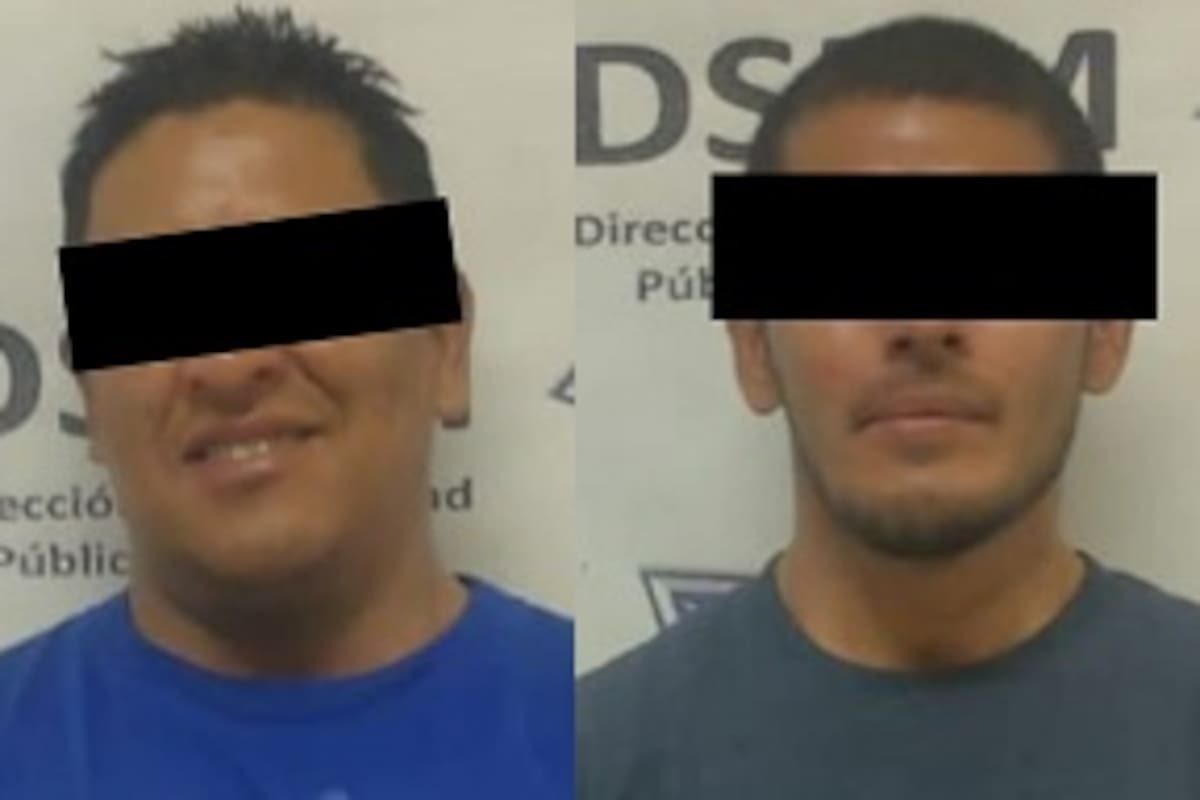 Dos hombres son detenidos en la colonia Carbajal por robo en Home Depot