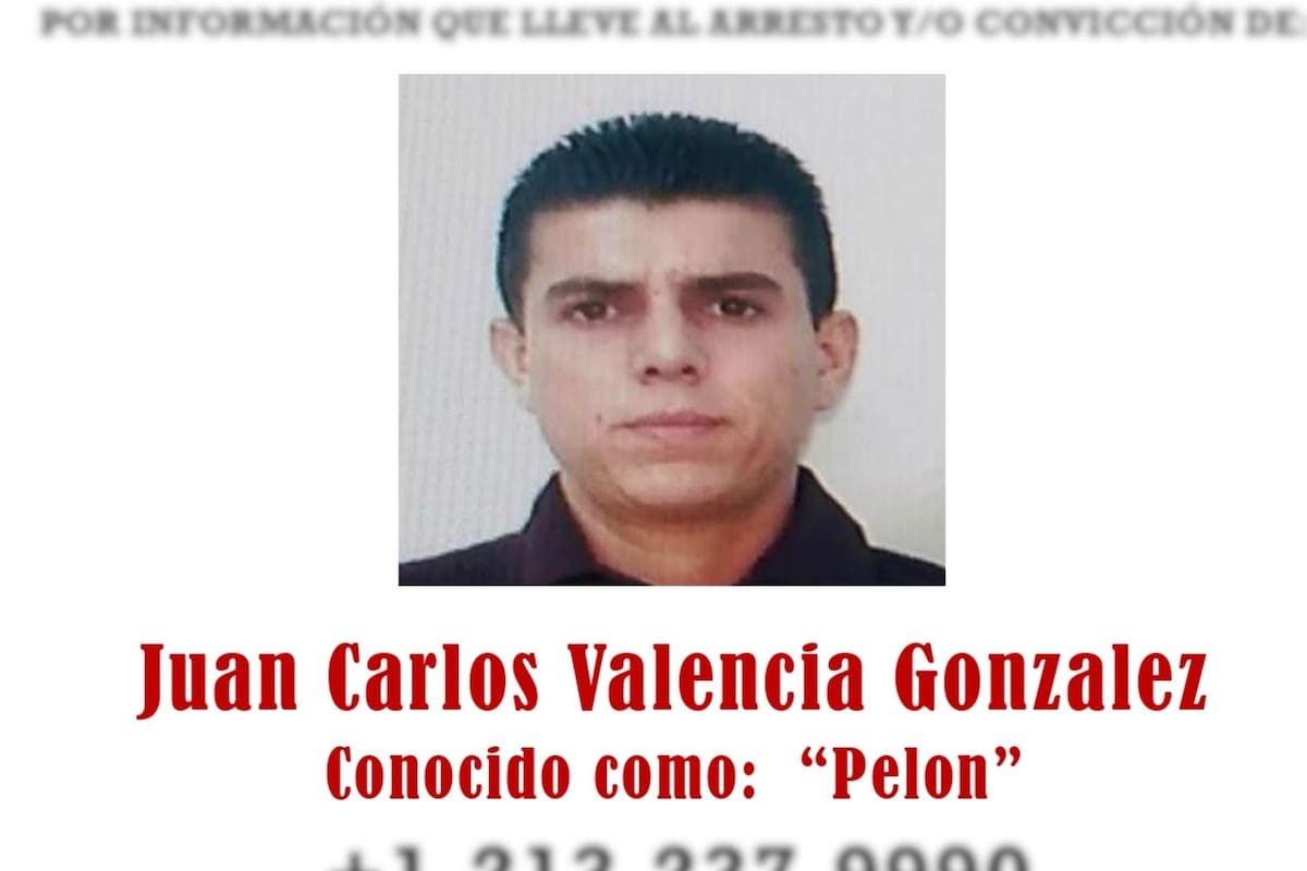 EEUU eleva a 25 millones de dólares la recompensa por Juan Carlos Valencia, hijastro de “El Mencho” identificado como su sucesor al frente del CJNG