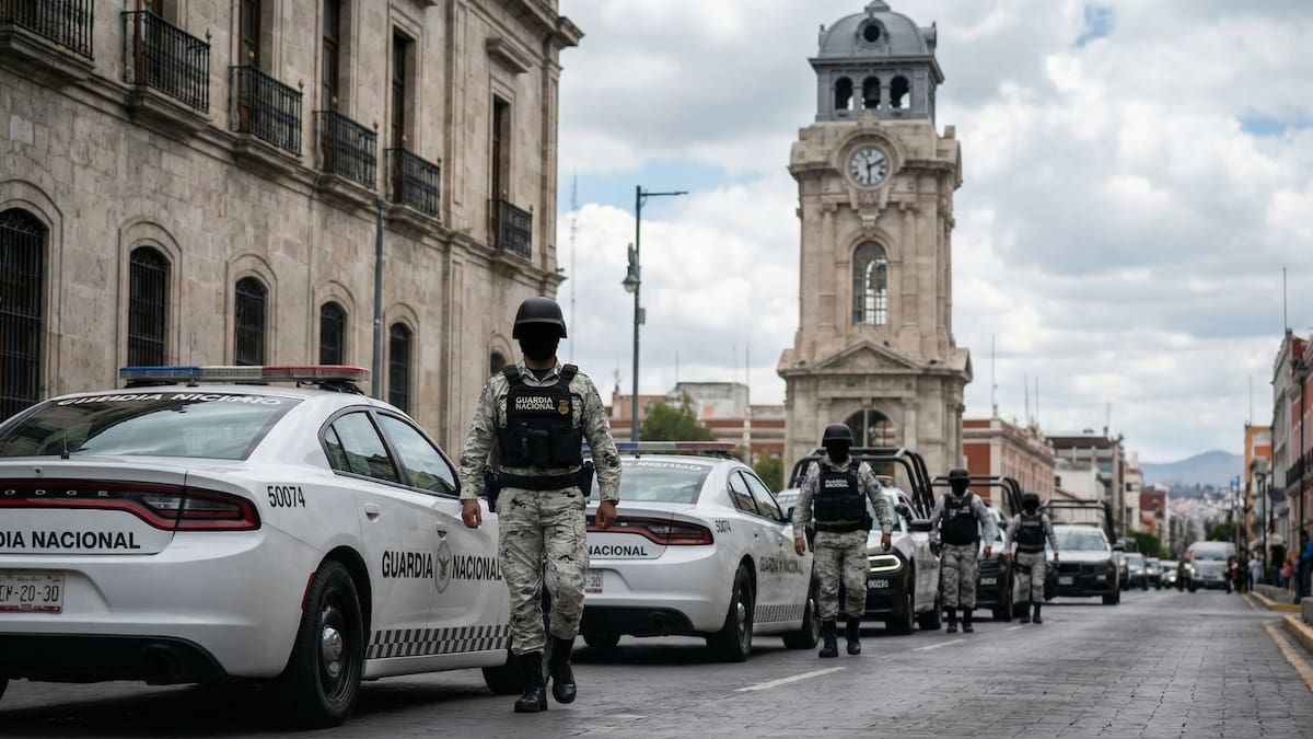 El despliegue responde al aumento en la percepción de inseguridad, según datos del INEGI. (Ilustrativa/IA)