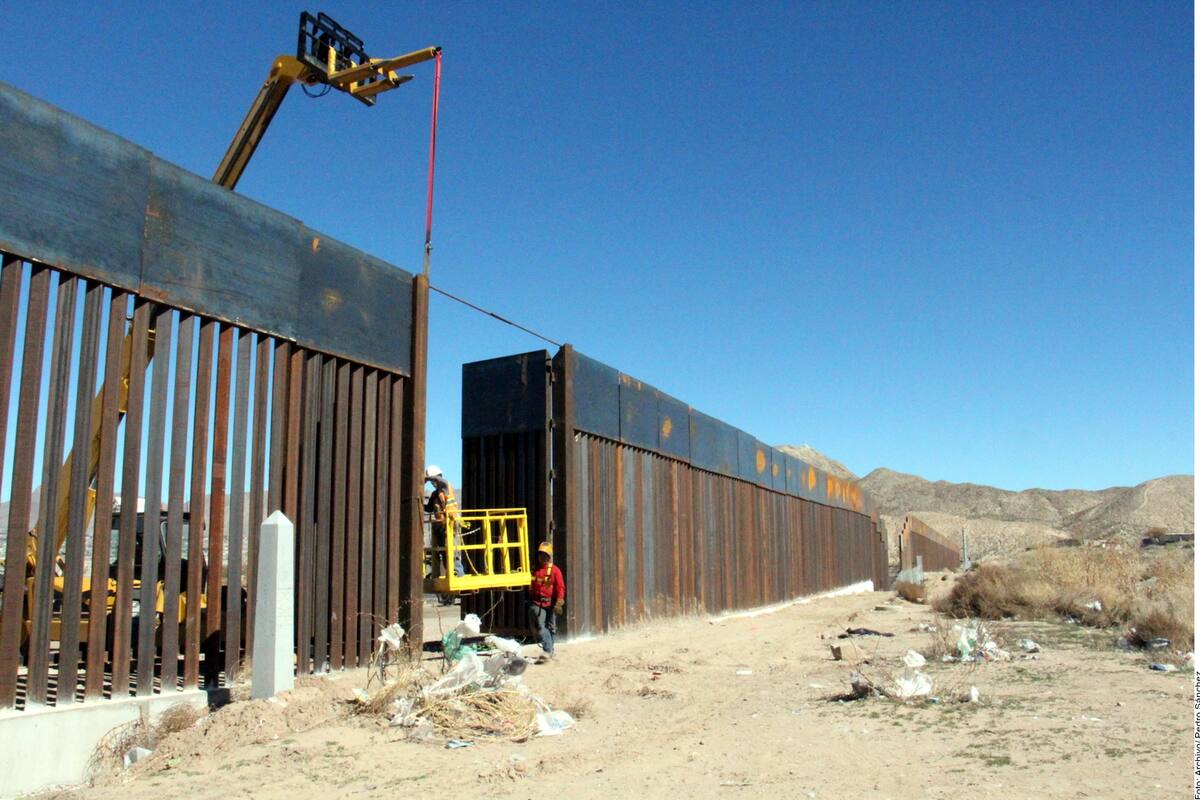 Cuánto se ha construido del famoso muro de Trump con México y quién lo está pagando