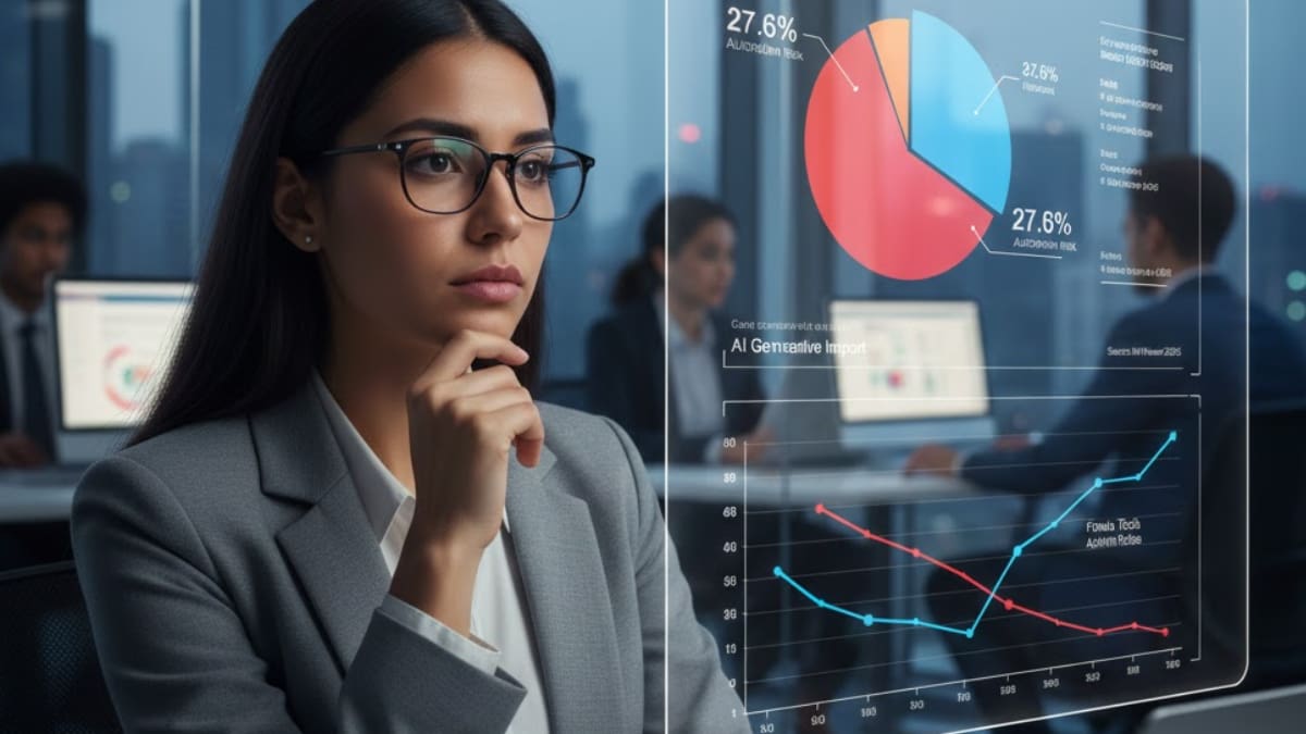 Mujeres jóvenes en sectores bancario y público corren mayor riesgo ante el avance de la IA: Informe de la ONU revela que la revolución digital podría ampliar la brecha salarial de género si no se garantiza acceso igualitario a tecnología