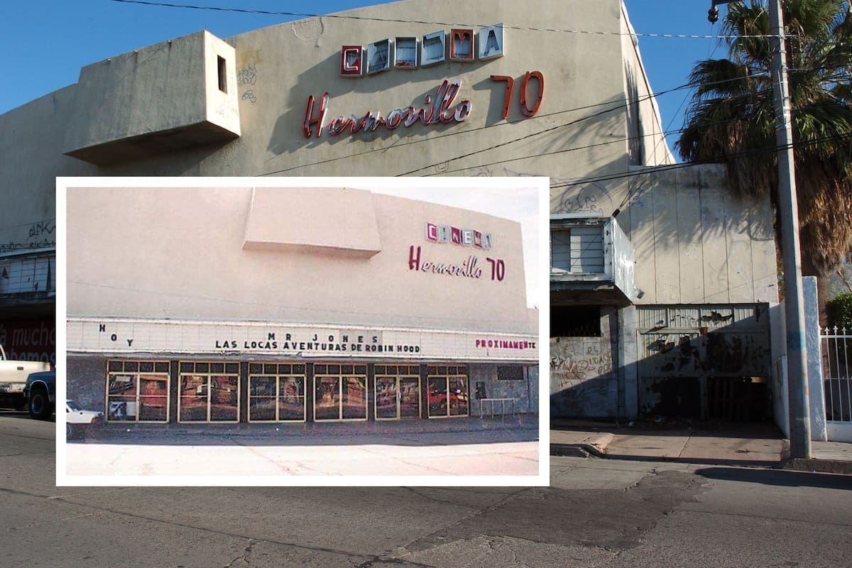 En sus tiempos el Cinema 70 era de lo más moderno en Hermosillo