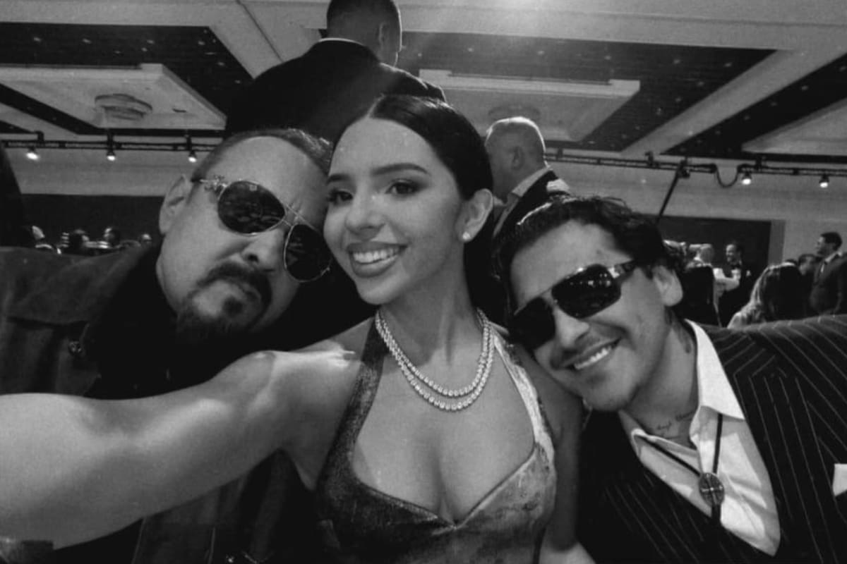 Ángela Aguilar celebra que Nodal y Pepe Aguilar compartieran categoría en los Latin Grammy: “No todos tienen el privilegio”