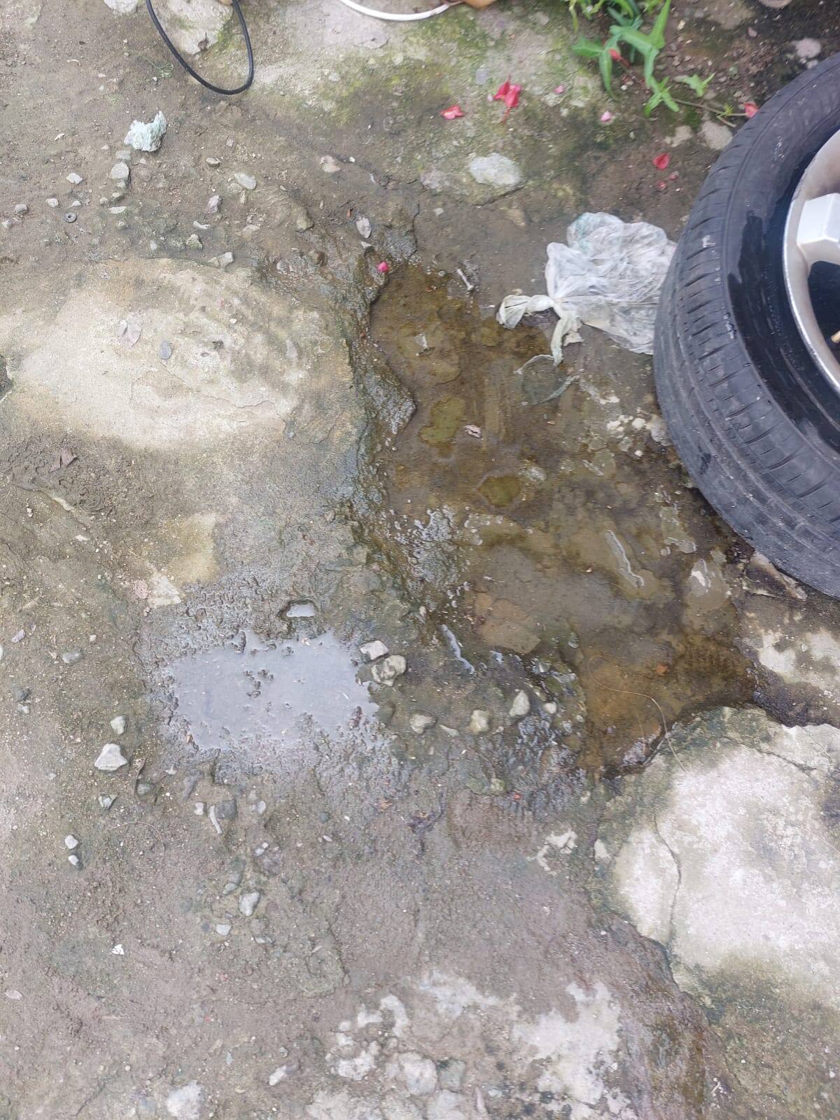 Vecino de las Torres piden apoyo por filtración de agua