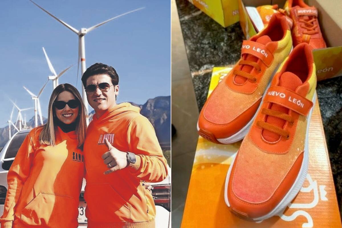 Así son los tenis “fosfo fosfo” que Samuel García implementará en las escuelas de tiempo completo