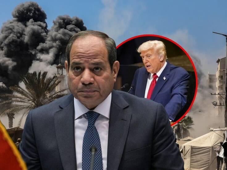 Abdel-Fattah al-Sisi invitó a Donald Trump a asistir a la firma en Egipto de un posible acuerdo de paz entre Israel y Hamás