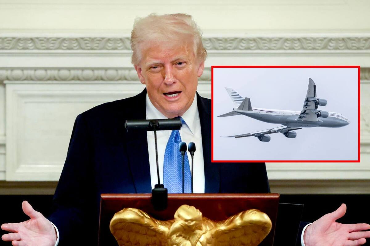 Trump se defiende con demandas por difamación ante críticas por aceptar avión de Qatar