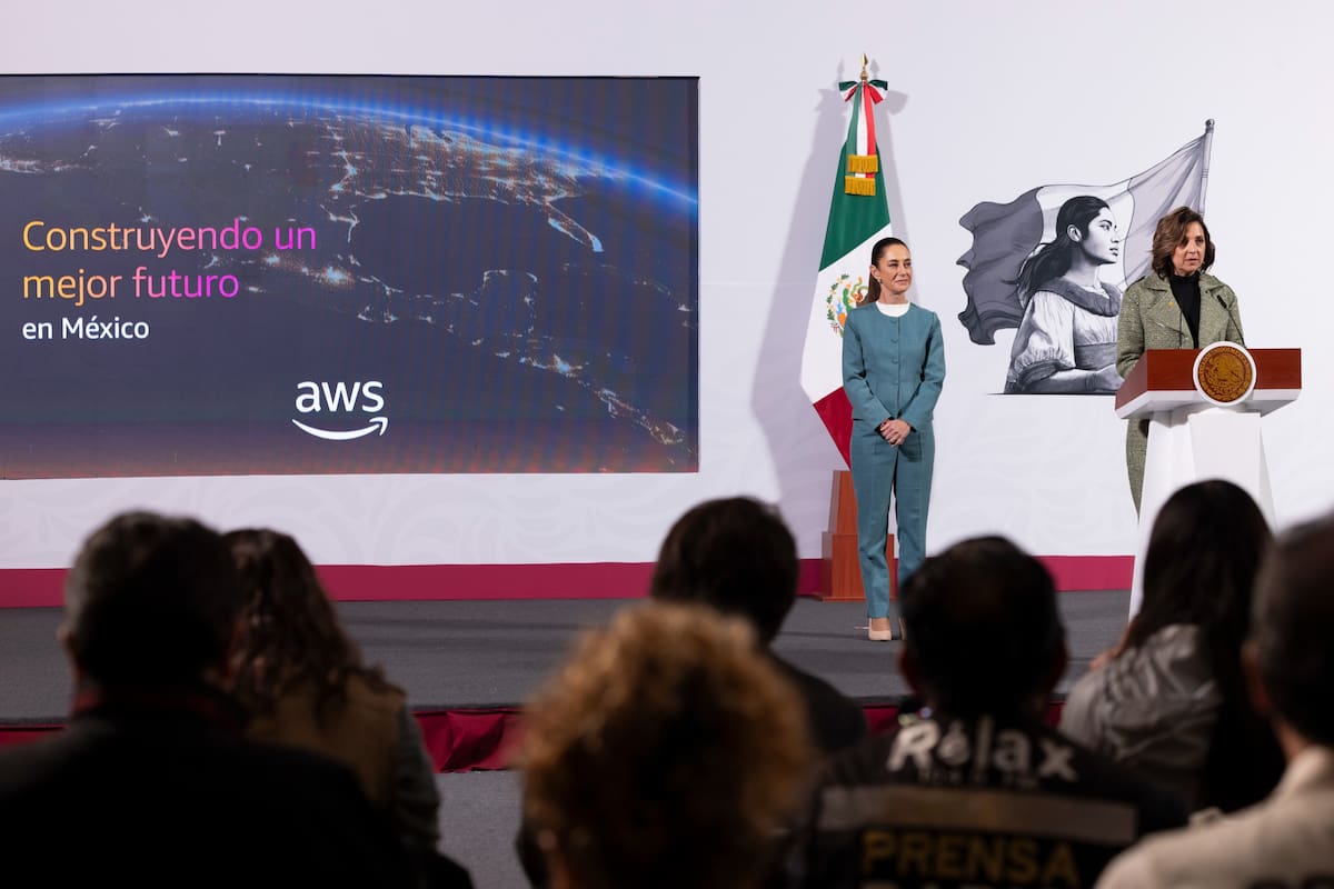 Amazon invierte en México como parte del Plan México de Claudia Sheinbaum. | Crédito: Presidencia