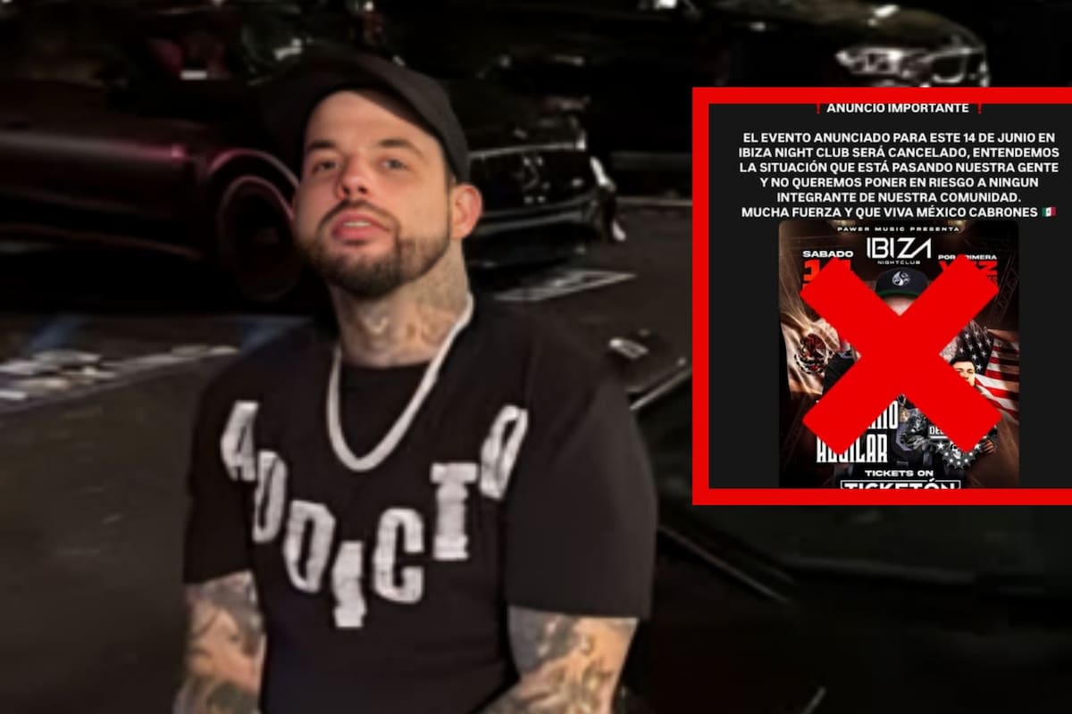 Emiliano Aguilar cancela concierto en EEUU en apoyo a los migrantes y se une a protestas contra redadas