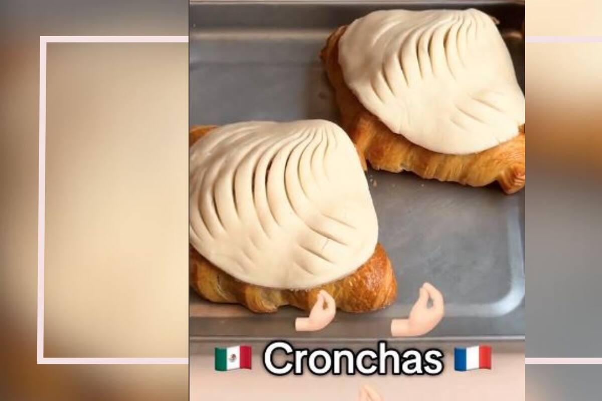 Después de ver Emilia Pérez, chef viraliza en TikTok “Cronchas”, combinación de conchas y croissant
