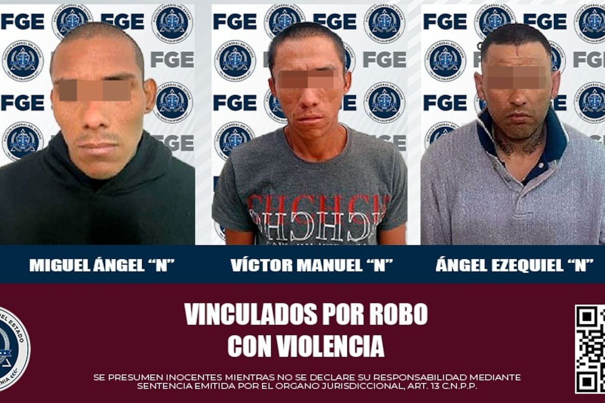 Prisión preventiva para tres acusados de robar tiendas Oxxo con violencia